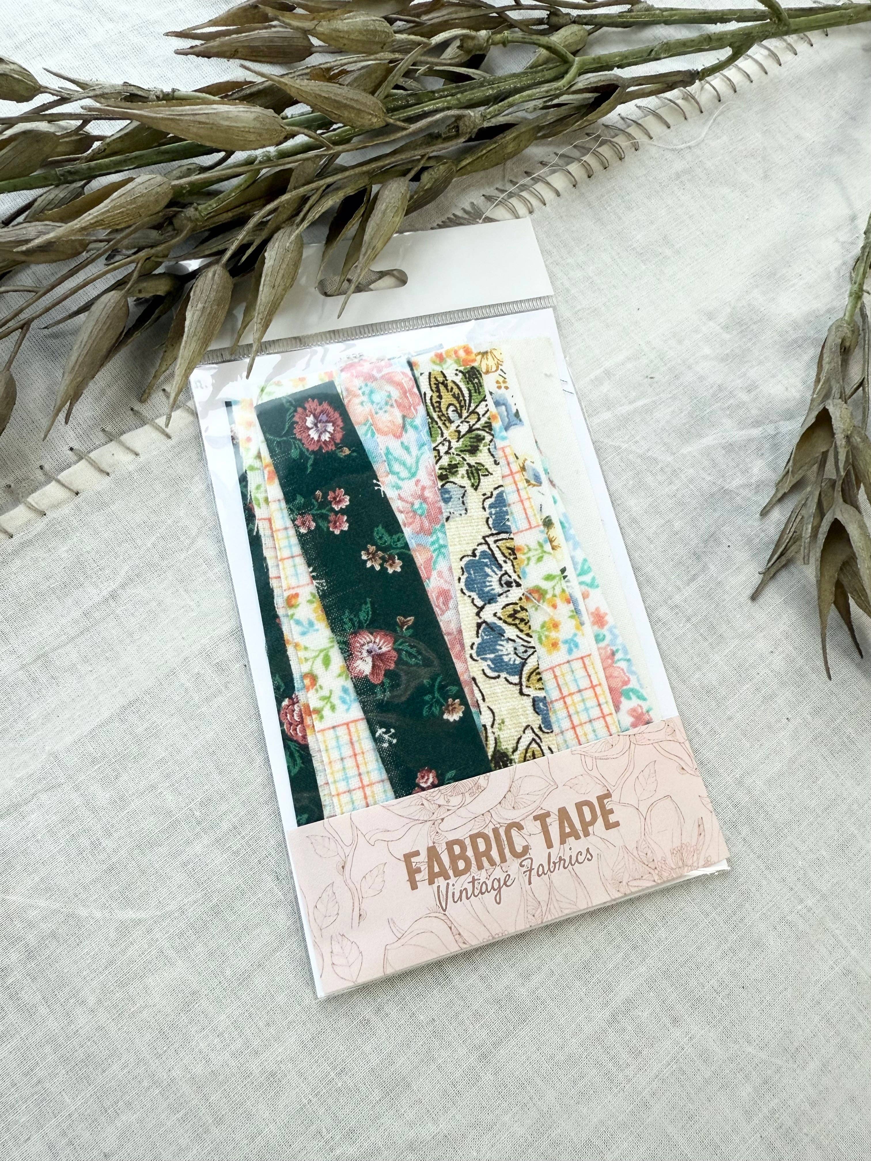 A House of Books - Wholesale Tape - Fabric Tape Pack, Journal Supplies, Paper Crafting Kit