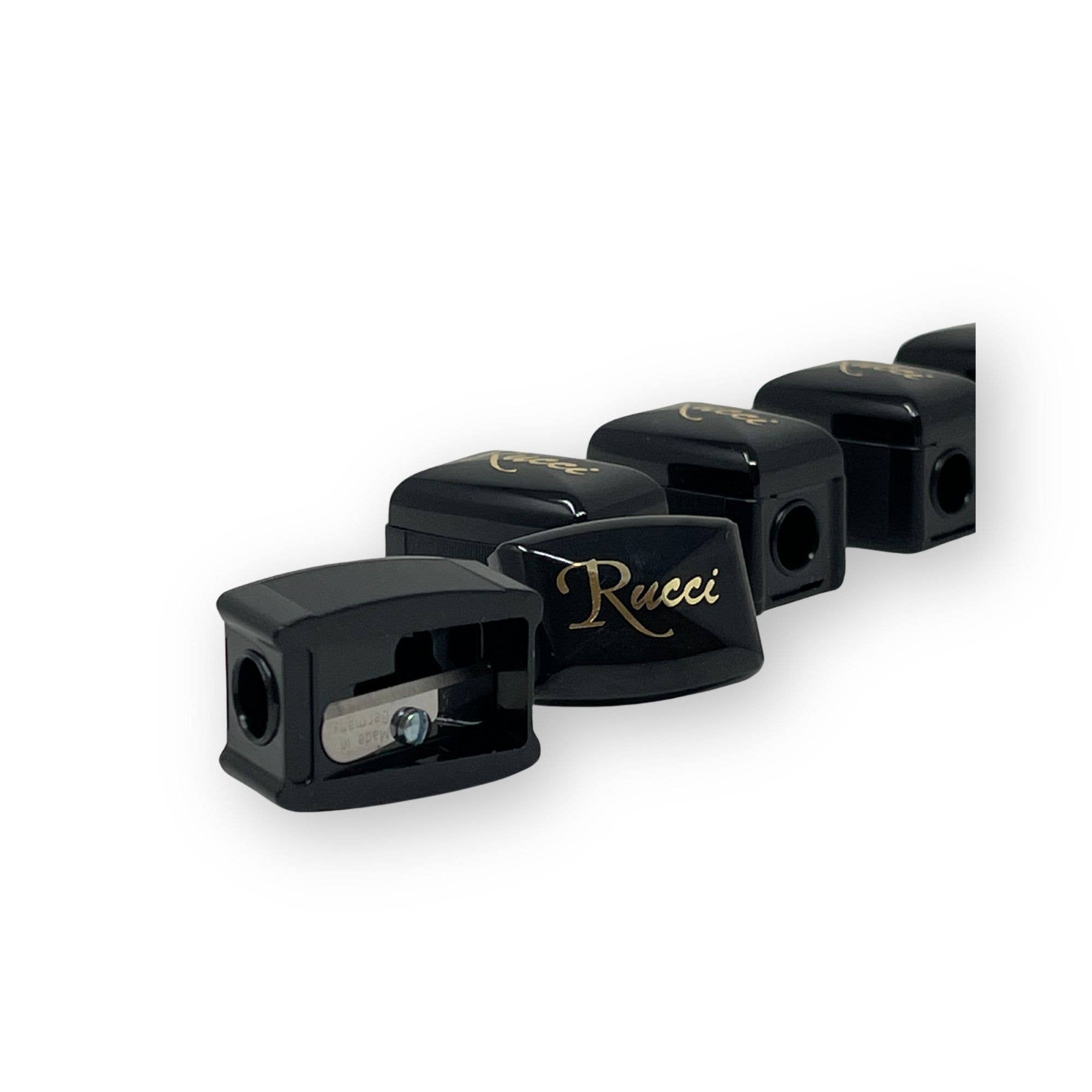 Rucci Professional - Vendita all'ingrosso Temperamatite - Temperino compatto per matite da trucco di piccole dimensioni