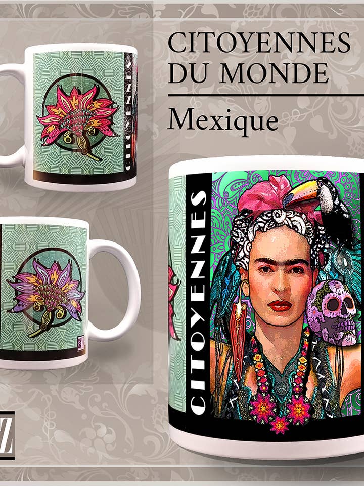 Mug -
Citizens of the World - Mexico for wholesale by Miss Iz