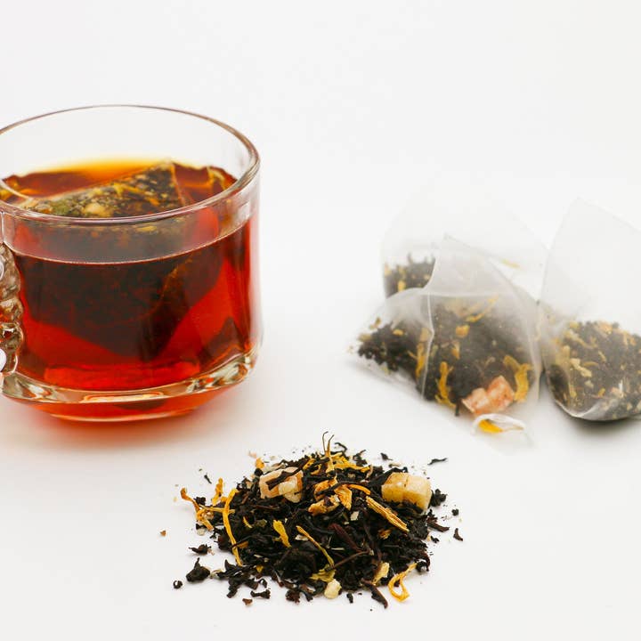 New Orleans Tea Company - Wholesale Tea bags - French Market Peach (Pyramid Tea Bags)