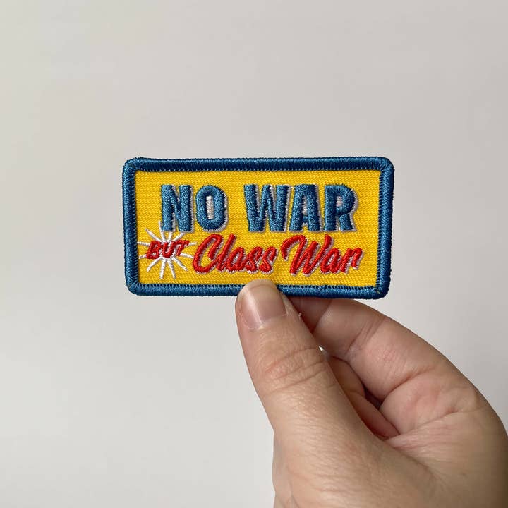 Creepy Orca Supply Company - Wholesale Patch - No War But Class War Leftist Patch1