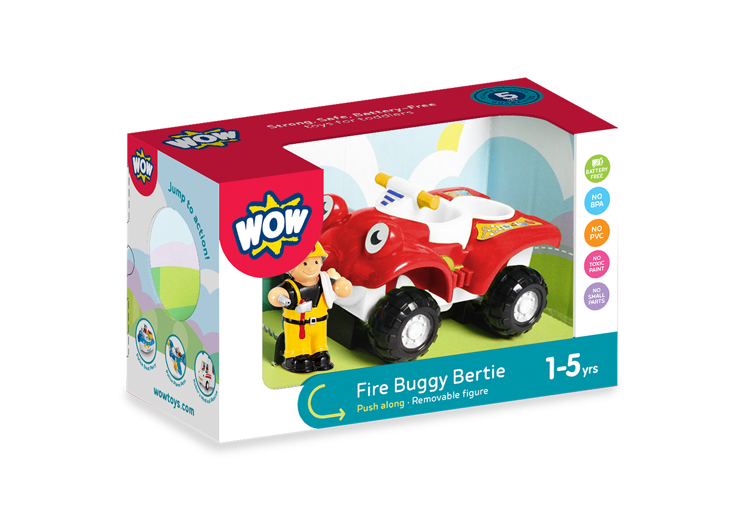 Smart Toys and Games - Wholesale Toy Car/Truck - Kids - Fire Buggy Bertie1