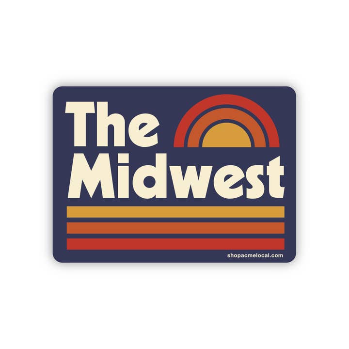 Acme Local - Wholesale Sticker - Midwest Vintage Sticker1