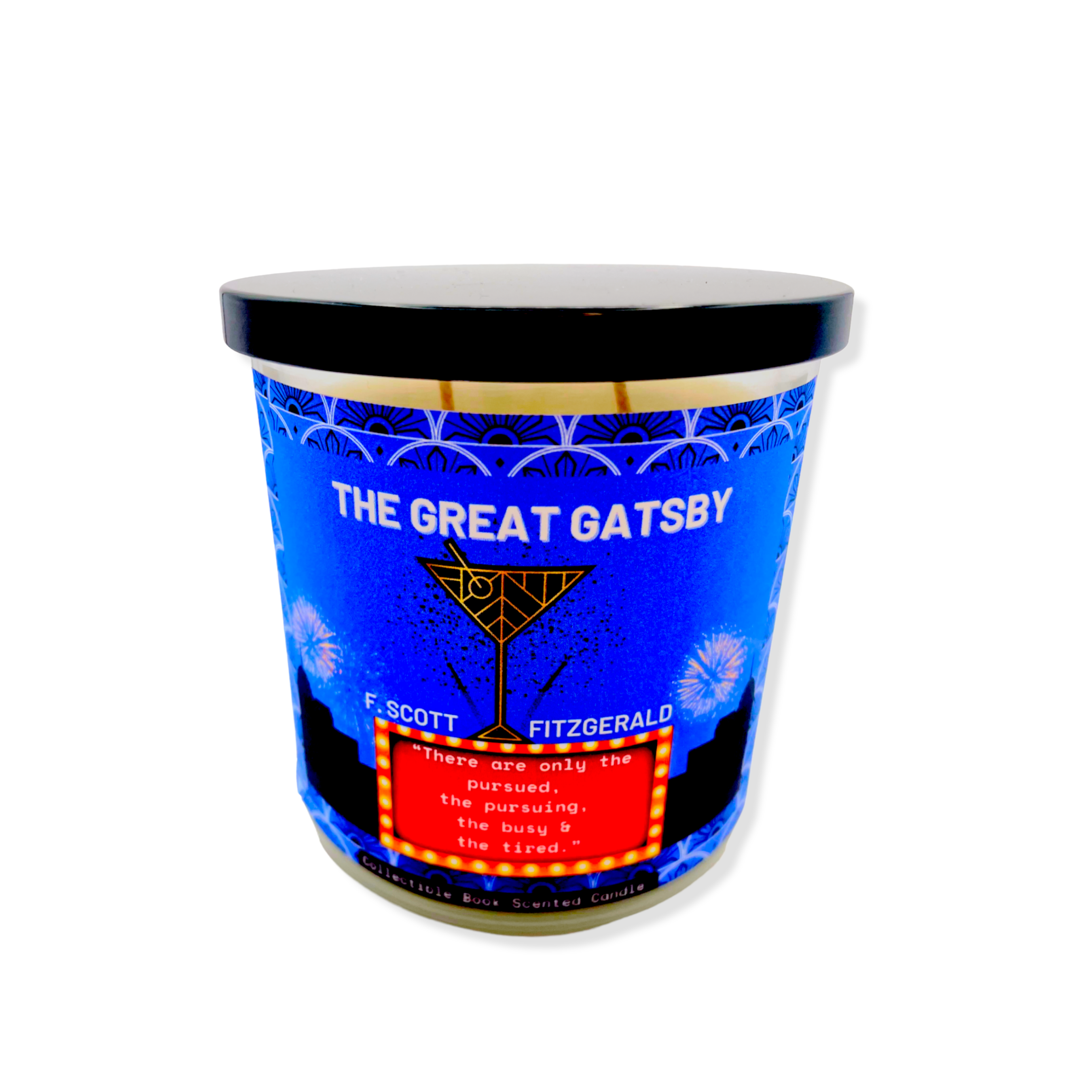 Nefer Designer Candles & Home Decor - Wholesale Jar/Filled Candle - The Great Gatsby by F. Scott Fitzgerald | Literature Candle0