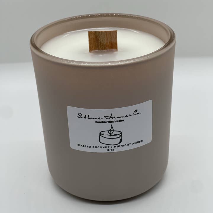 Noix de coco grillée et ambre de minuit pour la vente par Sublime Aromas Co