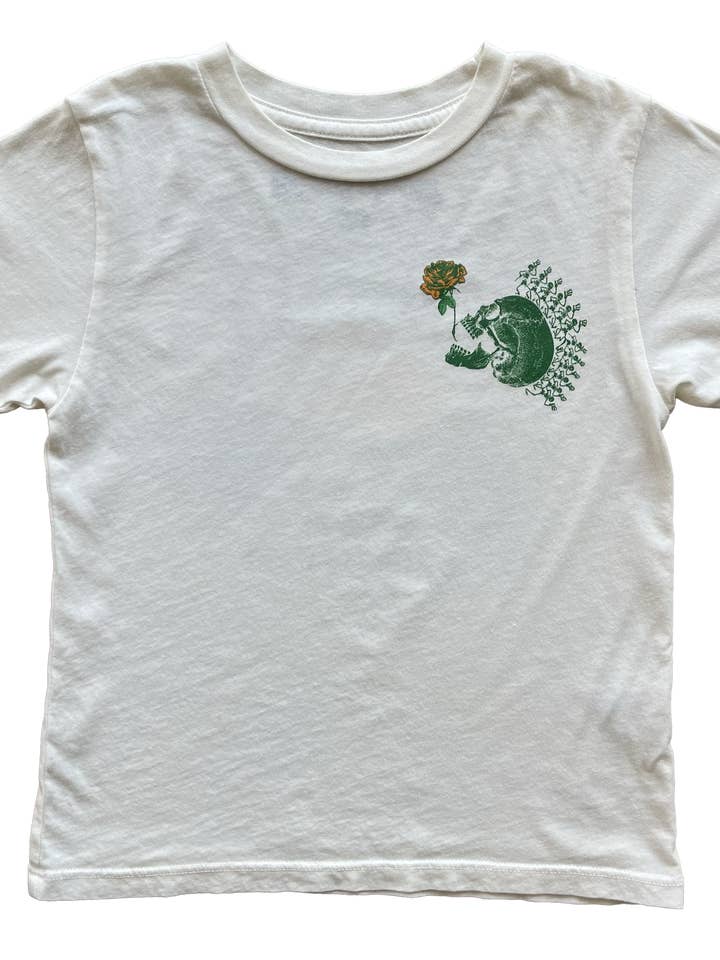 Rowdy Sprout - Wholesale Screen Printed T-Shirt - Kids - Grateful Dead Live At Filmore East Tee - White