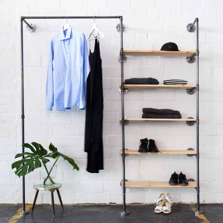 Industrial Wardrobe · Space Low - 100 cm for wholesale by various - Design aus Stahlrohr