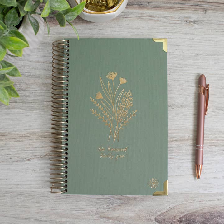bloom daily planners - Venta al por mayor Agendas - Planificadores de tapa dura para el año calendario 2025, 5 x 8 pulgadas, elige el diseño