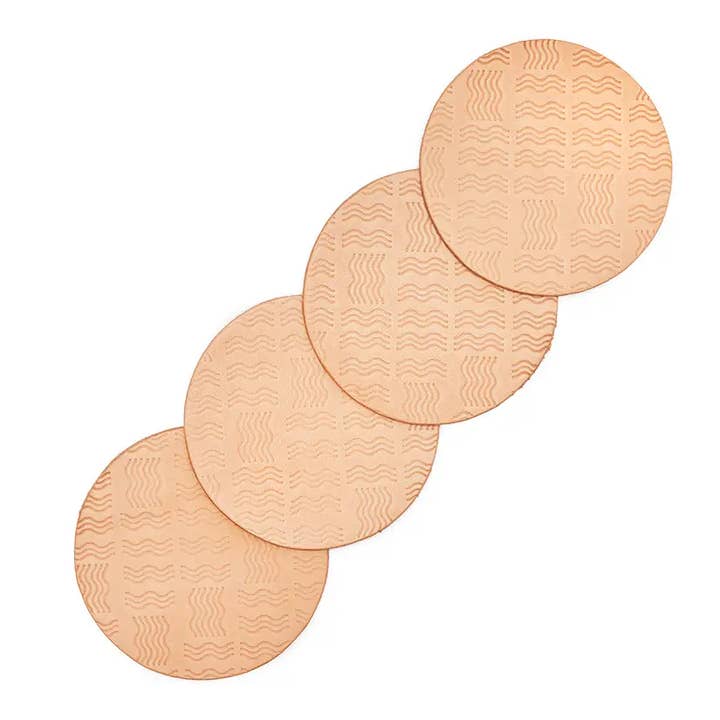 Son of a Sailor - Wholesale Coasters - Jig Coasters in Rio / Set of 4 Leather Coasters1