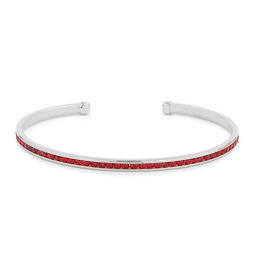 Maya J - Wholesale Cuff Bracelet - Stackable Birthstone Open Cuff Bracelet - Single / Refill18