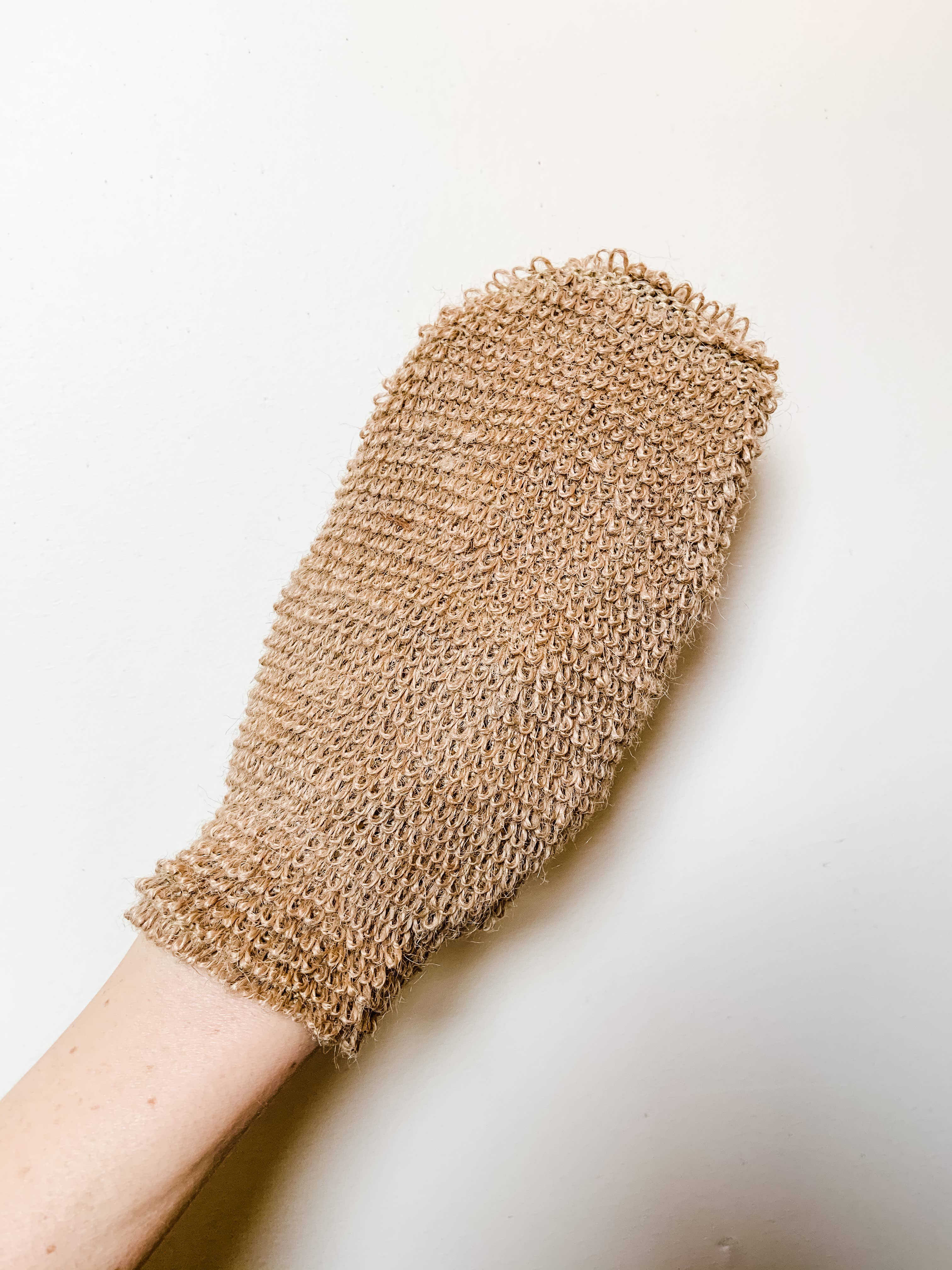 Wholesale Jute Bath Shower Mitt PlantBased, Cleansing & Exfoliating
