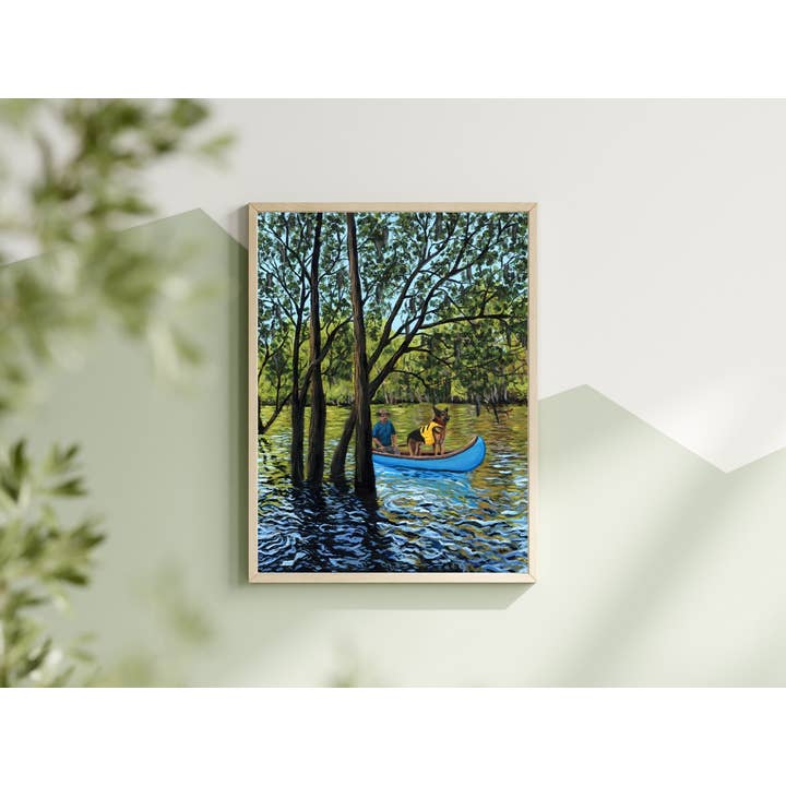 Kristin Holzer Art – Impressão artística por atacado – Colleton State Park Impressão em Belas Artes1