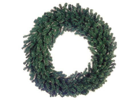 Silk Flower Depot - Wholesale Wreath - 60" Deluxe Windsor Pine Wreath x960 (Triple Ring) Green0