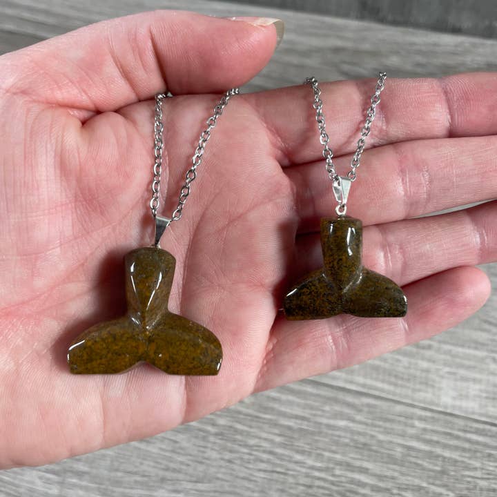 Keystone Crystals - Wholesale Individual Charm/Pendant - Gemstone Mermaid and Whale Tail Pendants – Jewelry for Gift 16
