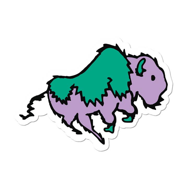 Buffalo Country by Apply - Die-Cut Sticker (Western) for wholesale by Apply Stickers