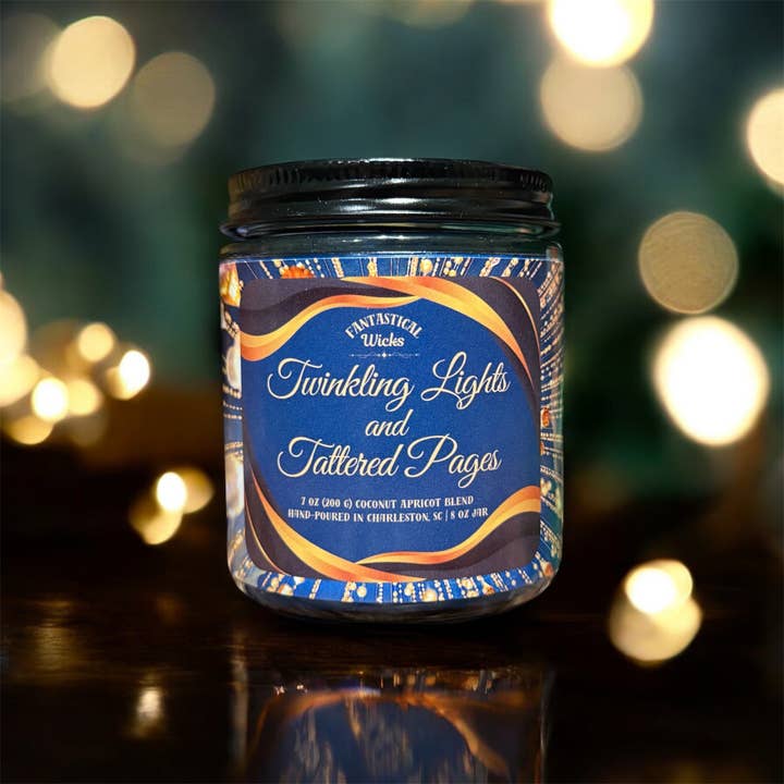 Twinkling Lights and Tattered | 7 oz for wholesale by Fantastical Wicks