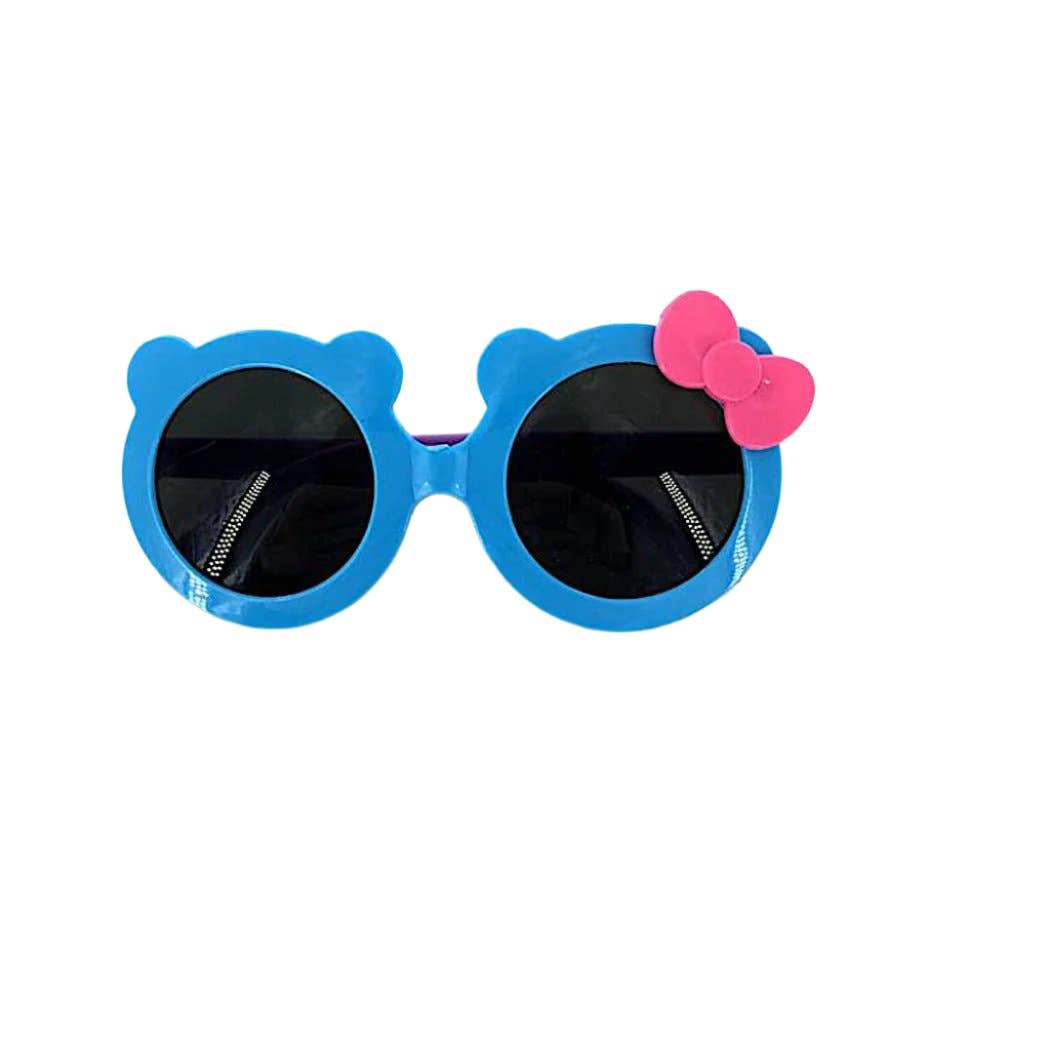 Atlas Fashion - Wholesale Sunglasses - Kids - Kids Teddy Bear Round Sunglasses