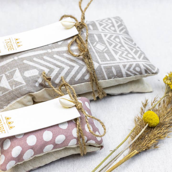 My Tribe of Three - Venta al por mayor Cojín de spa/terapia - Almohadas relajantes para ojos Mindfulness Lavender