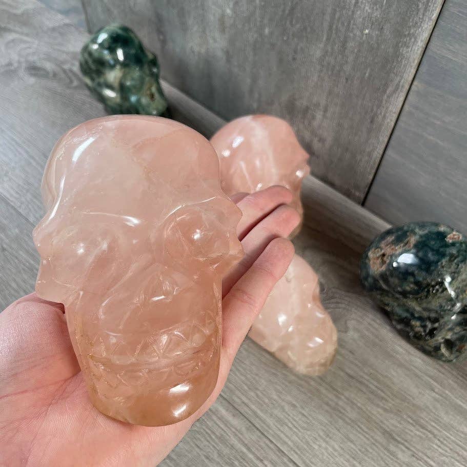 Keystone Crystals - Wholesale Spiritual Stone/Crystal - Assorted Crystal Skulls – Bulk Lot for Gift Shops40