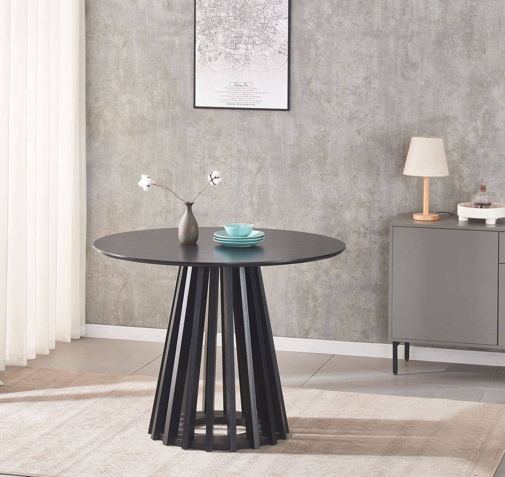 Aria Home - Wholesale Side Table - Andre Bistro Wood Round Dining Table0