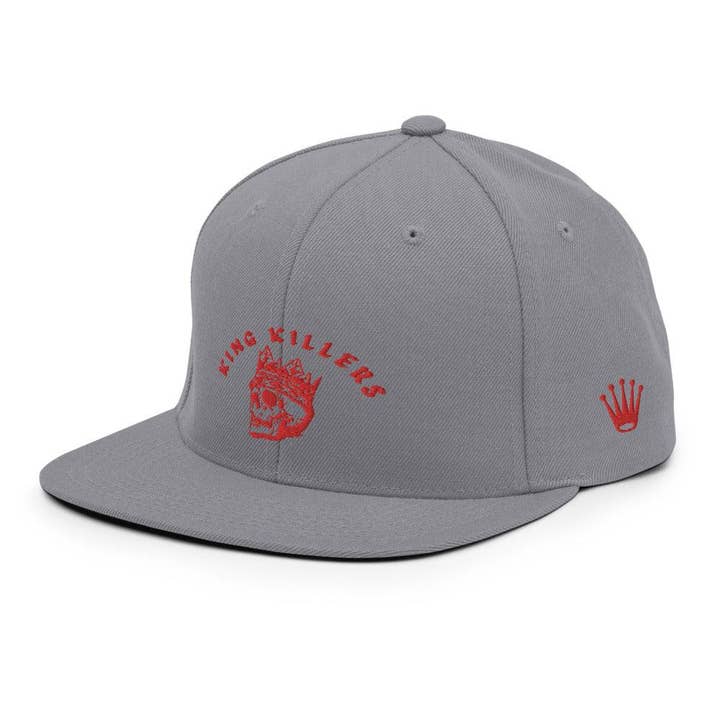 Blood Red King Killers Unisex Snapback Hat for wholesale by King Killers