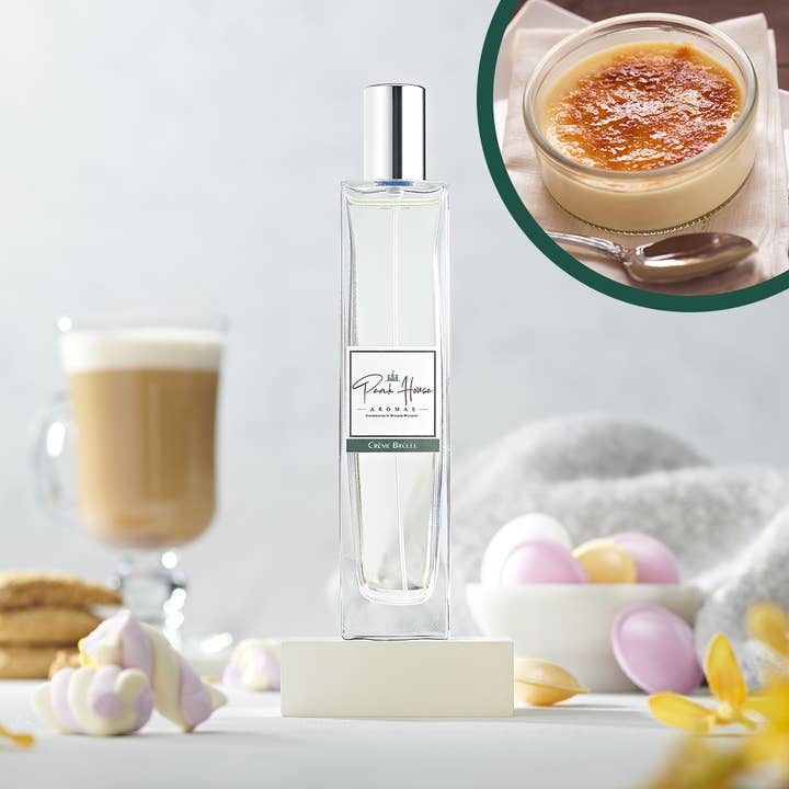 Crème Brûlée Room Spray for wholesale by Peak House Aromas