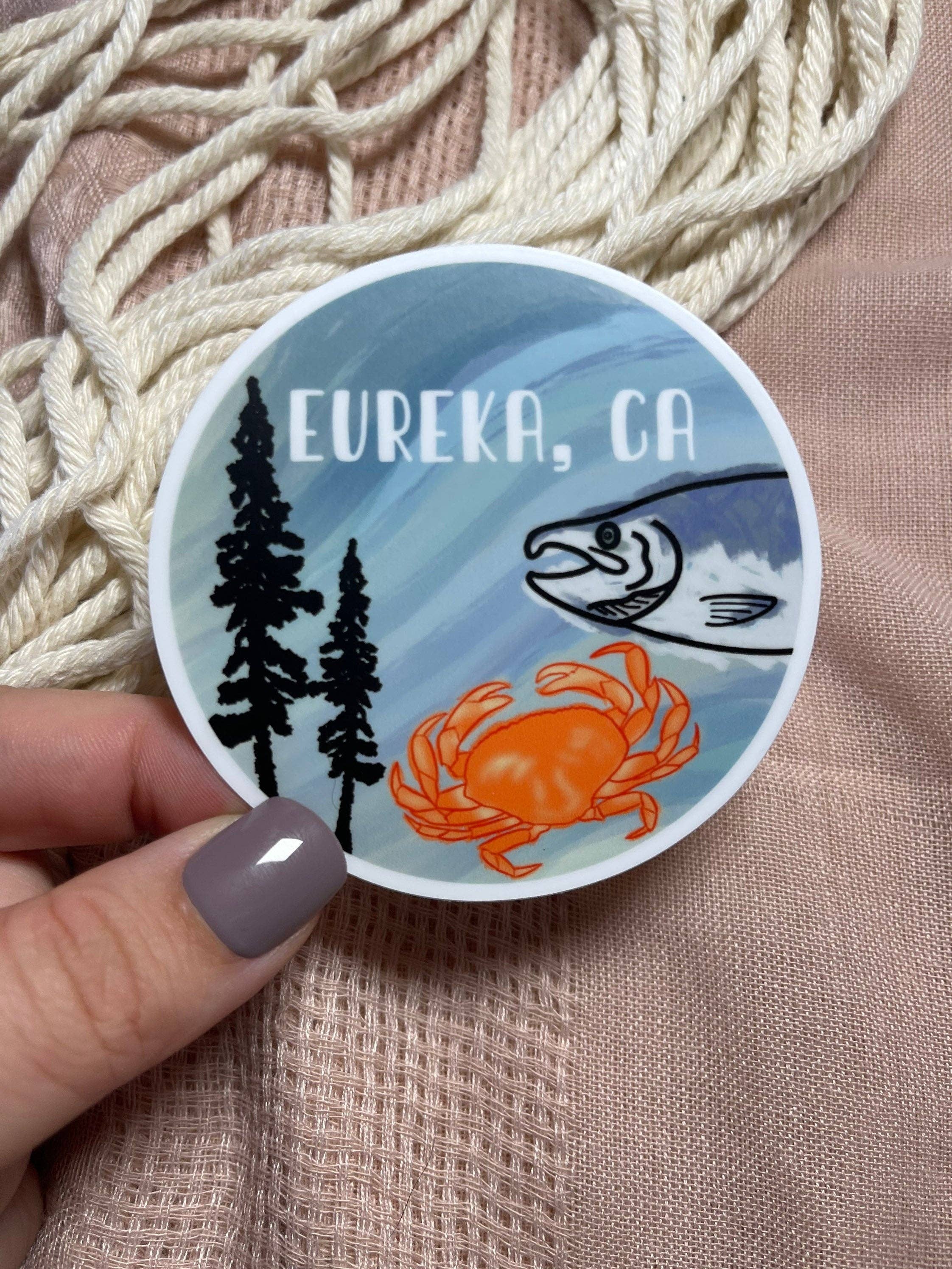 Coastal Haze Designs - Vente Autocollant - Autocollant Eureka, Californie