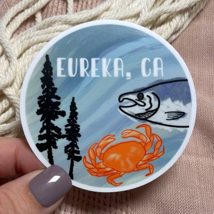 Coastal Haze Designs - Vente Autocollant - Autocollant Eureka, Californie0