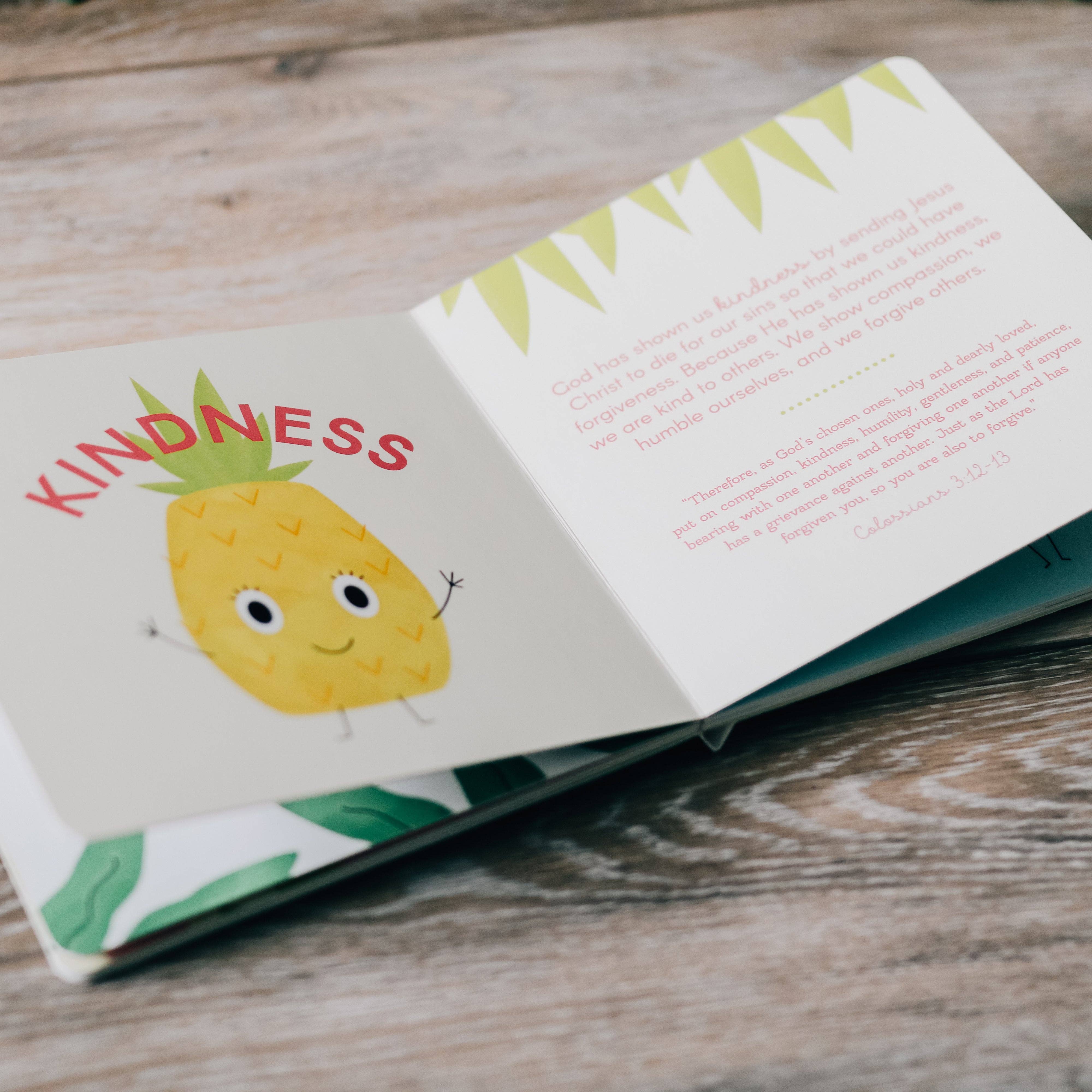 The Daily Grace Co - Vente Livre pour bébés et tout-petits (jusqu'à 2 ans) - Livre de bord Le fruit de l'esprit1