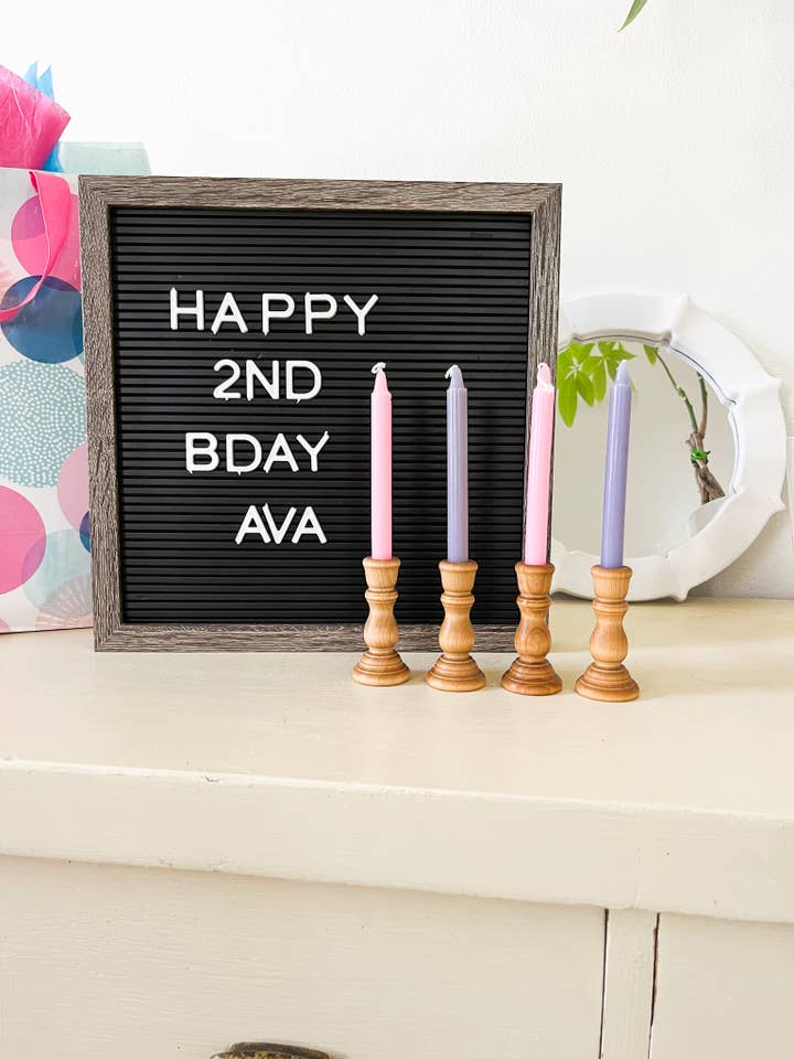 Mini Candle Sticks, Wooden Candle Holders, Candle Holder for wholesale by mallyshop