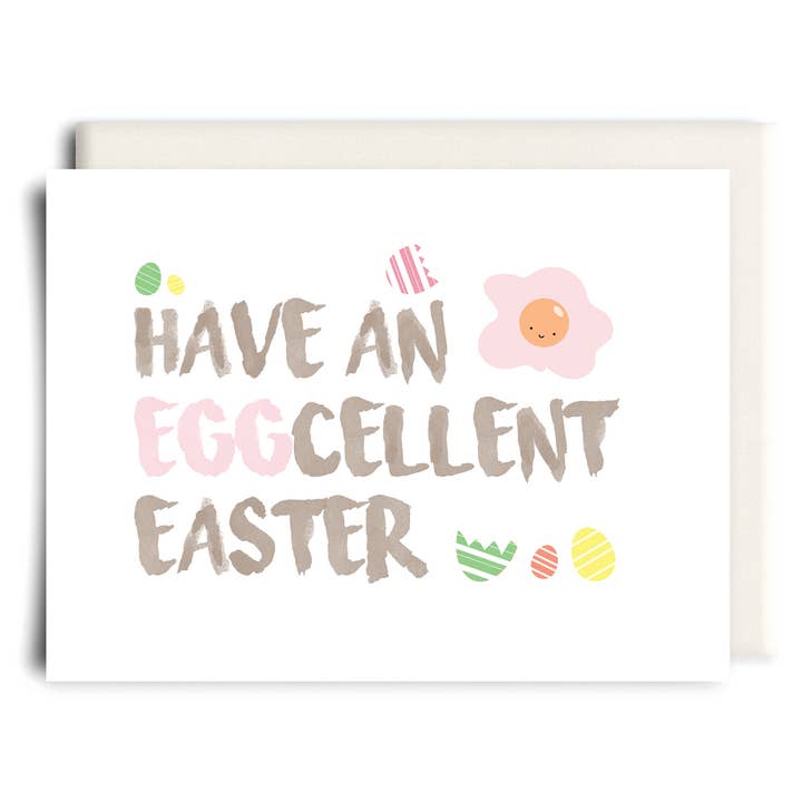 Eggcellent Easter | Easter Greeting Card for wholesale by Inkwell Cards