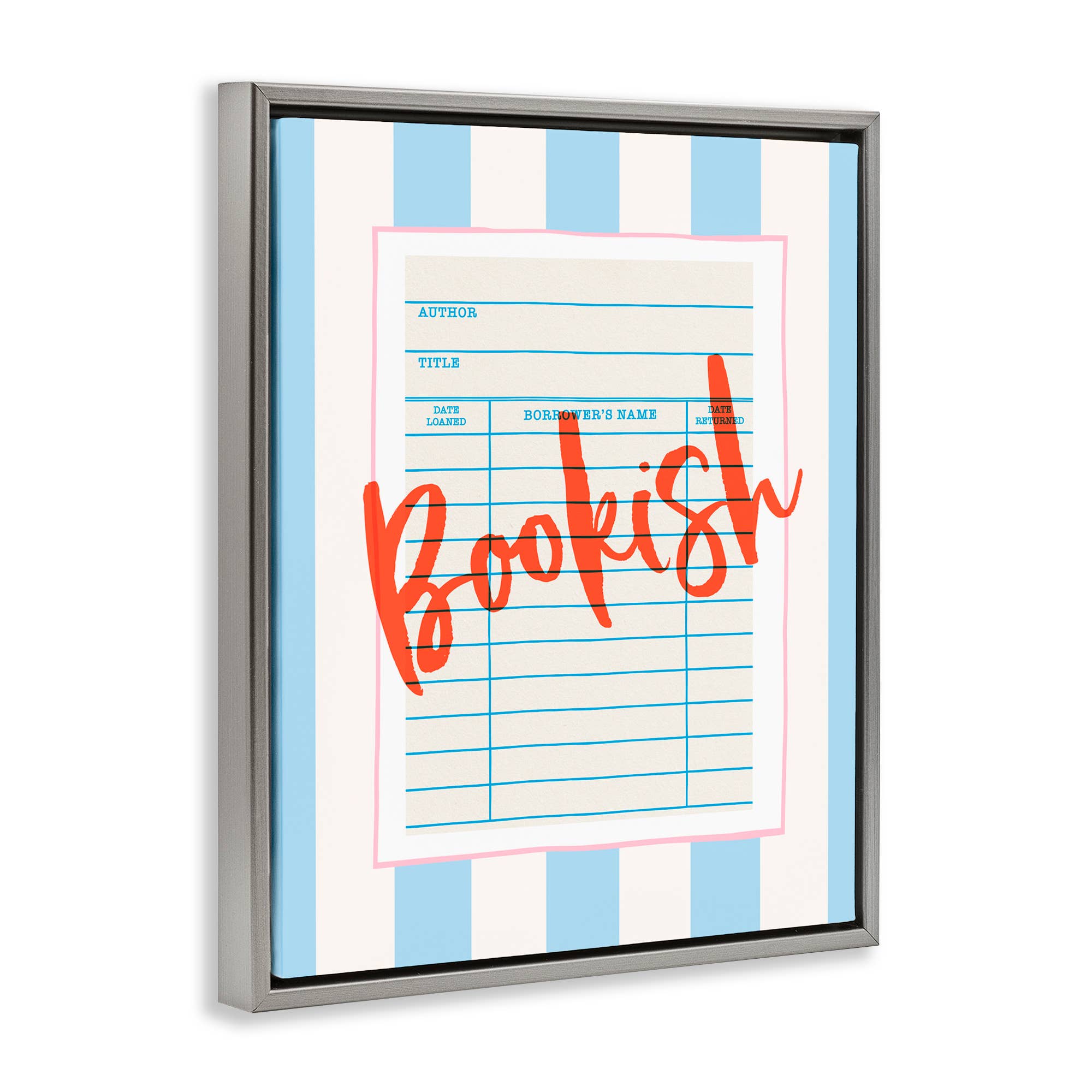 Stupell Industries - Wholesale Wall Sign - Bookish Library Card - Framed Wall Art16