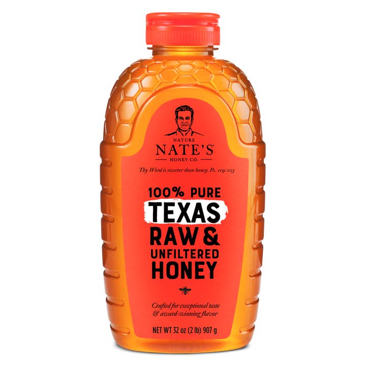Nature Nate's Honey Co. - Wholesale Honey - Nature Nate's Raw And Unfiltered Texas Honey
