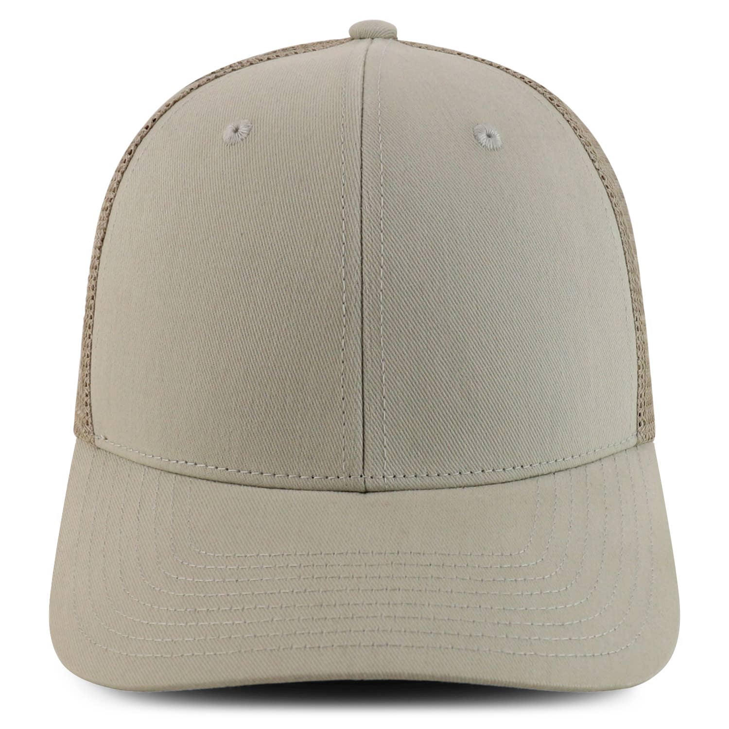 Trendy Apparel Shop – Großhandel Trucker-Cap – Unisex – Übergroße Trucker-Kappe aus strukturiertem, gebogenem Netzstoff mit Schnappverschluss, XXL9