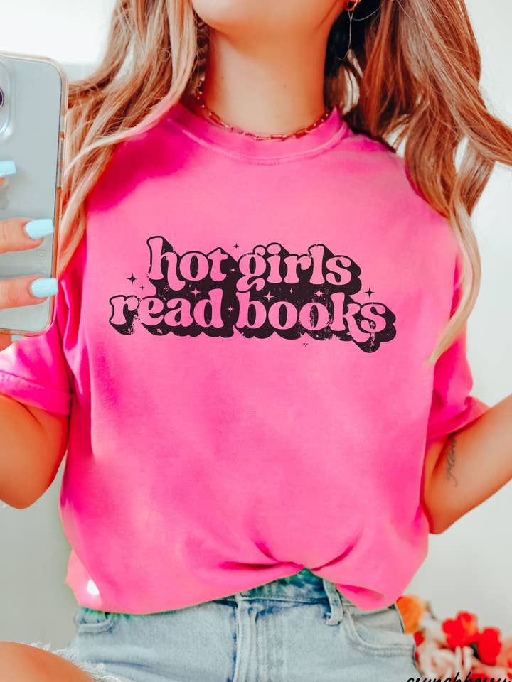 Chloe Vs Tank - Wholesale T-Shirt (Graphic) - Unisex - Hot Girls Read Books Tee *11 Colors (S-3X)7