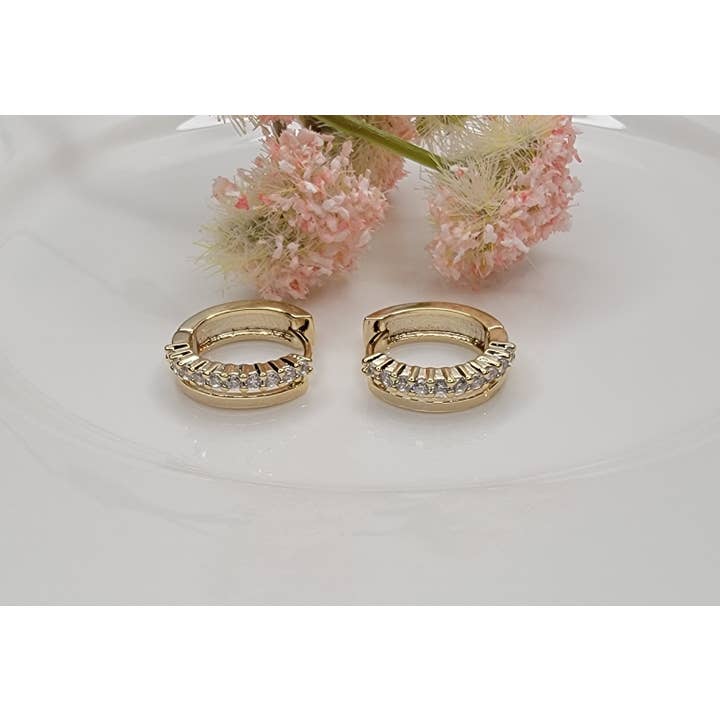 BETTYOH INC - Wholesale Huggie Earrings - HUGGIE HOOP2