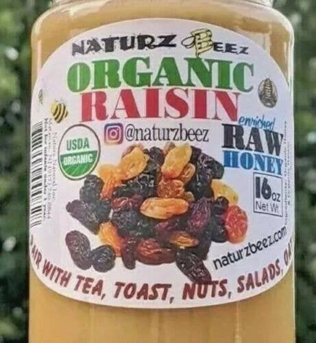 Naturz Beez - Wholesale Honey - Organic Honey & Organic Raisins2