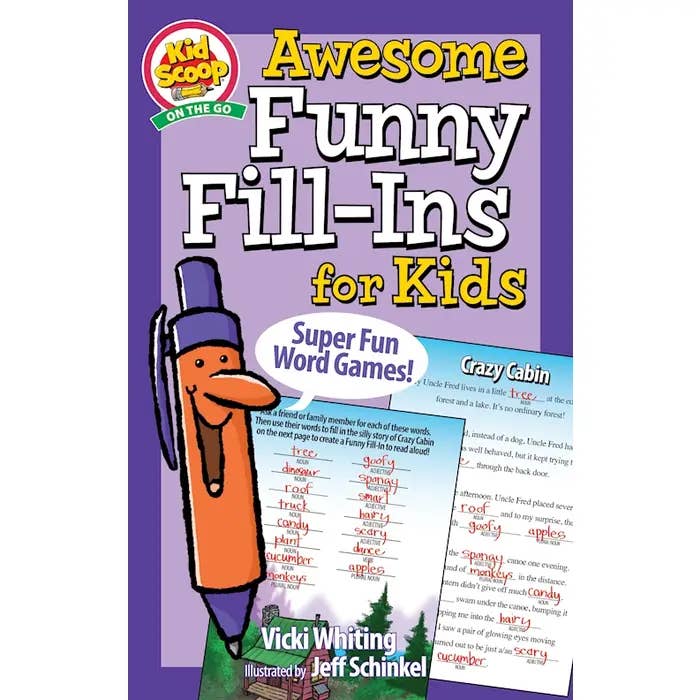 Wellspring - Wholesale Coloring Book - Kids & Baby - Activity Book - Awesome Funny Fill-Ins for Kids