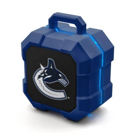 NHL Vancouver Canucks Shockbox Wireless Speaker for wholesale by Prime Brands Group