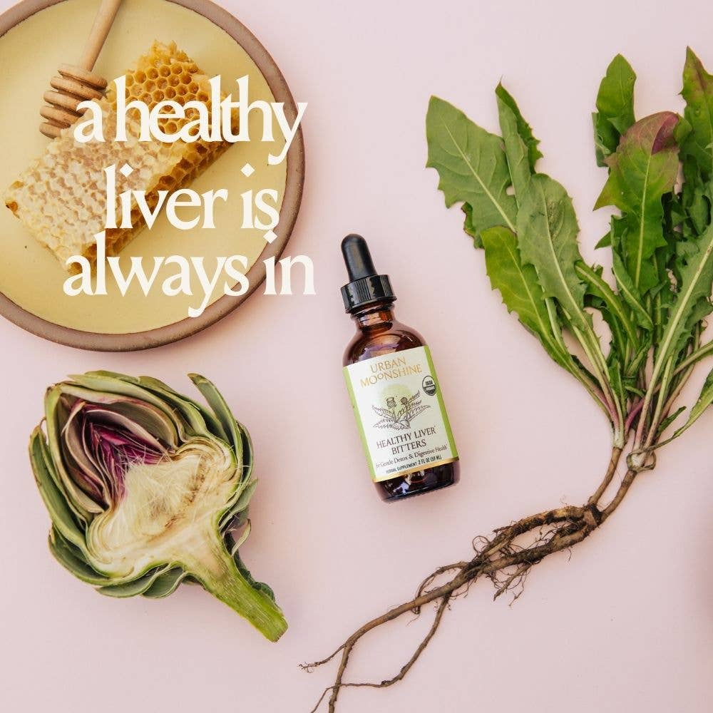 Urban Moonshine - Wholesale Tincture - Healthy Liver Bitters1