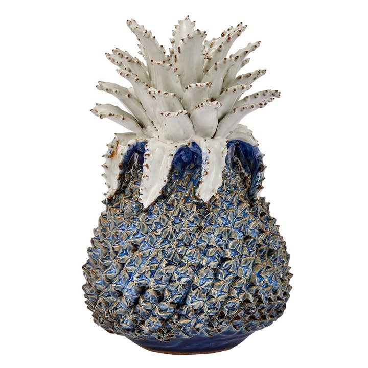Original thailändsk keramisk ananasvas V210LB för wholesale av Continental Home