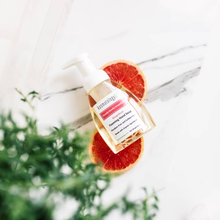 Kosmatology - Wholesale Hand Soap/Wash - Grapefruit Foaming Hand Soap | Organic - 8.5 oz1