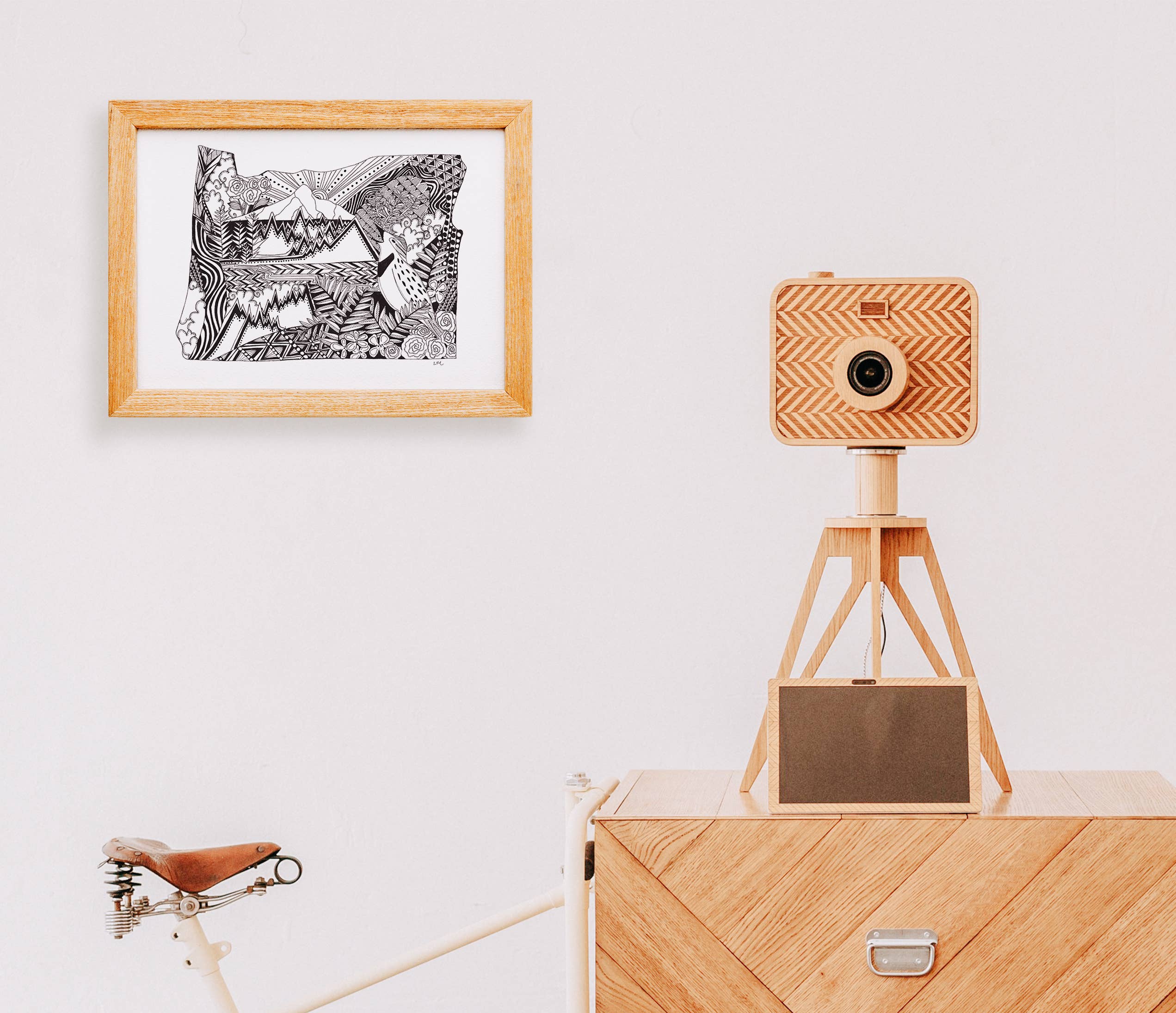 Laura K Maxwell - Wholesale Art Print - Oregon Art print / Oregon Art / Pacific Northwest Wall Art /1