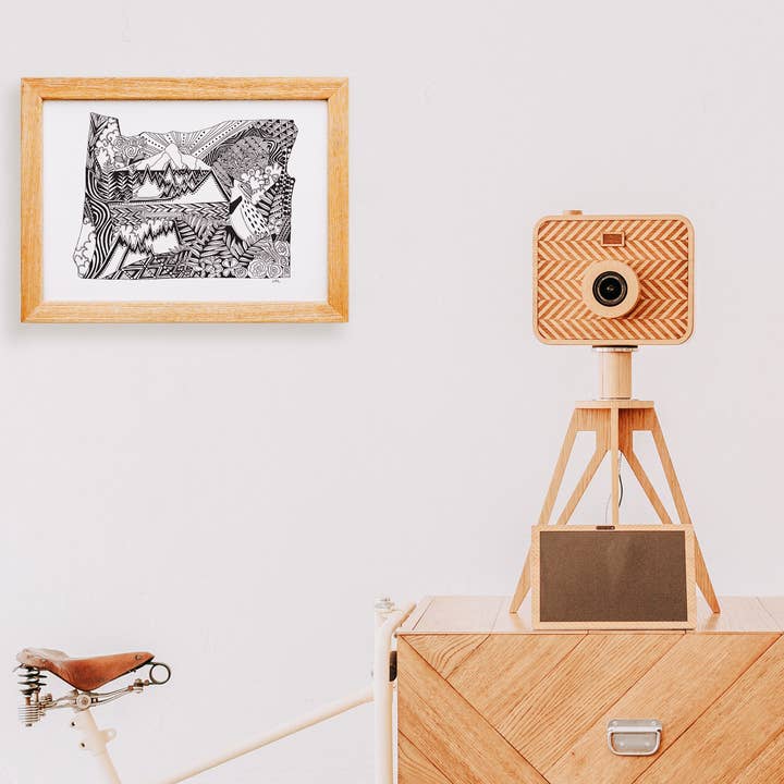 Laura K Maxwell - Wholesale Art Print - Oregon Art print / Oregon Art / Pacific Northwest Wall Art /1