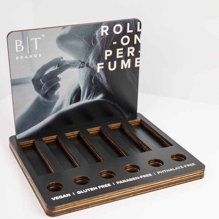 Broken Top Brands – wholesale Återförsäljarskyltning – Endast visningslåda för roll-on-parfym (parfym ingår ej)3