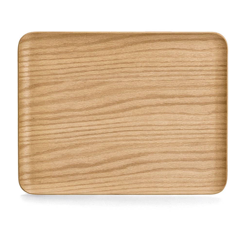 Ekfaner Serveringsbricka, trä/ekfaner 100% FSC #2 för wholesale på Faire3