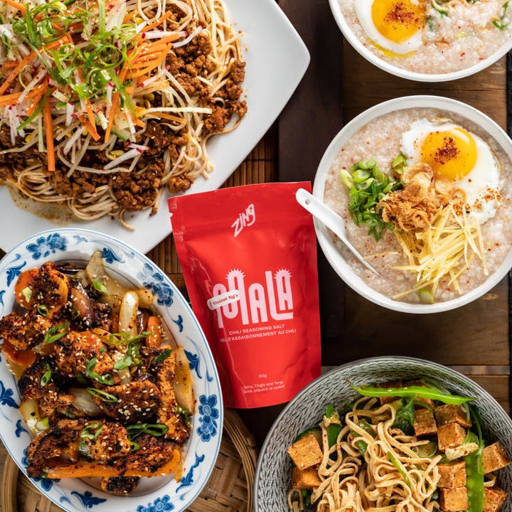 Zing Pantry Shortcuts - Wholesale Dried Spice Mix - Vincent Ng's Mala Chili Salt (Sichuan + Indian Inspired)2