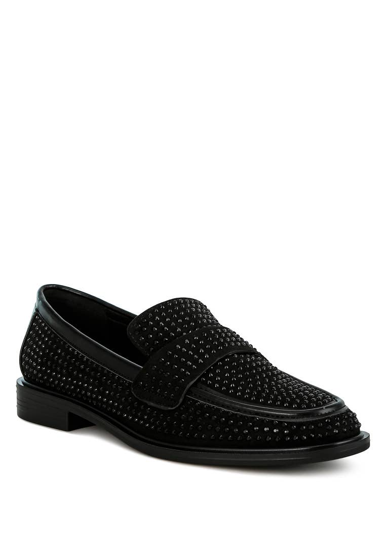 Rag Company – wholesale Loafers – Women's – Hobbs Rhinestones Embellished Loafers5