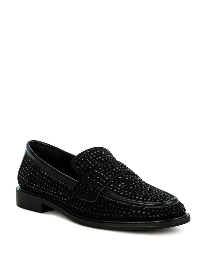 Rag Company – wholesale Loafers – Women's – Hobbs Rhinestones Embellished Loafers5