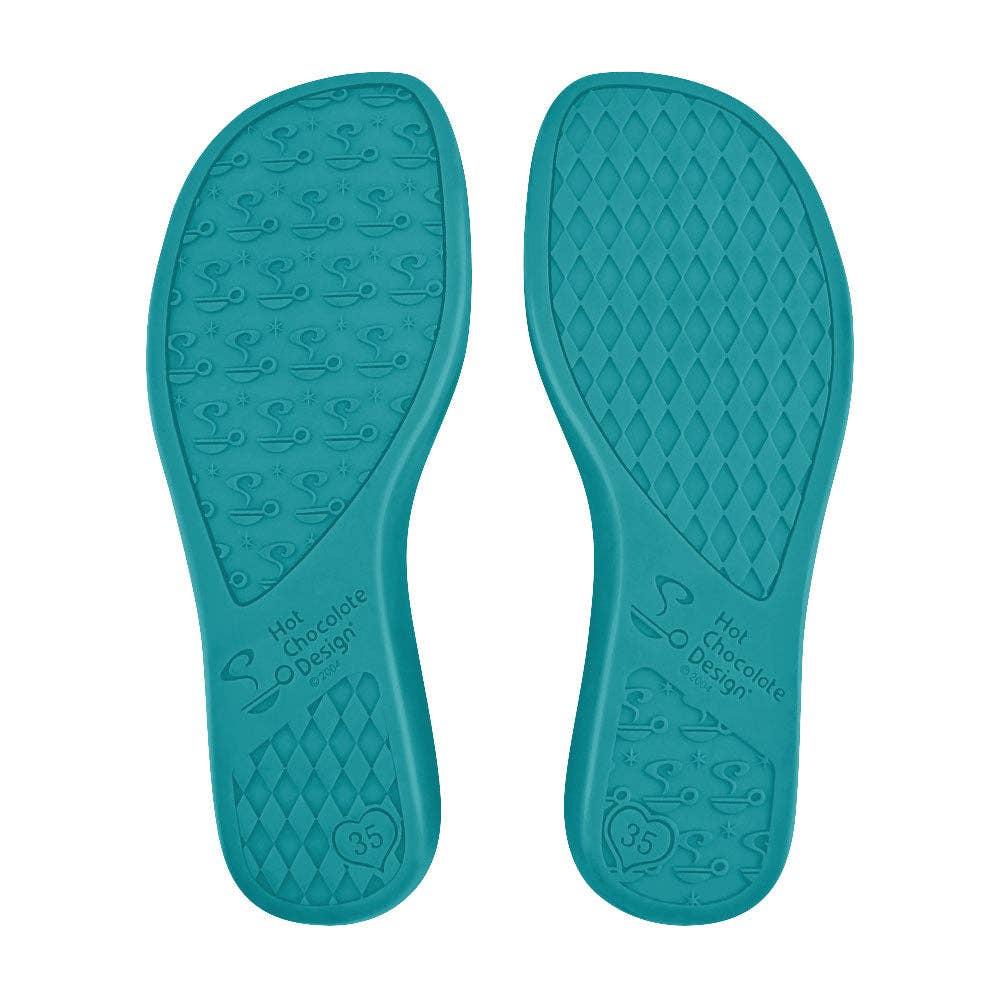 Hot Chocolate Design - Wholesale Flats - Women's - Chocolaticas® Paint The Roses Red  Women's Mary Jane Flat4